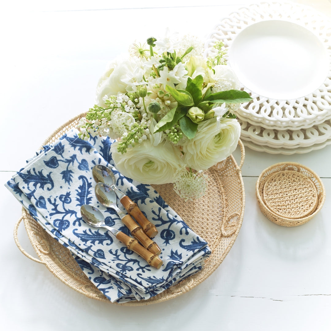Raffia Round Tray - image 6
