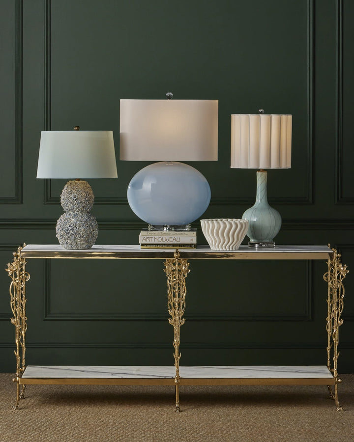 Table Lamps Jessamine Blue Table Lamp