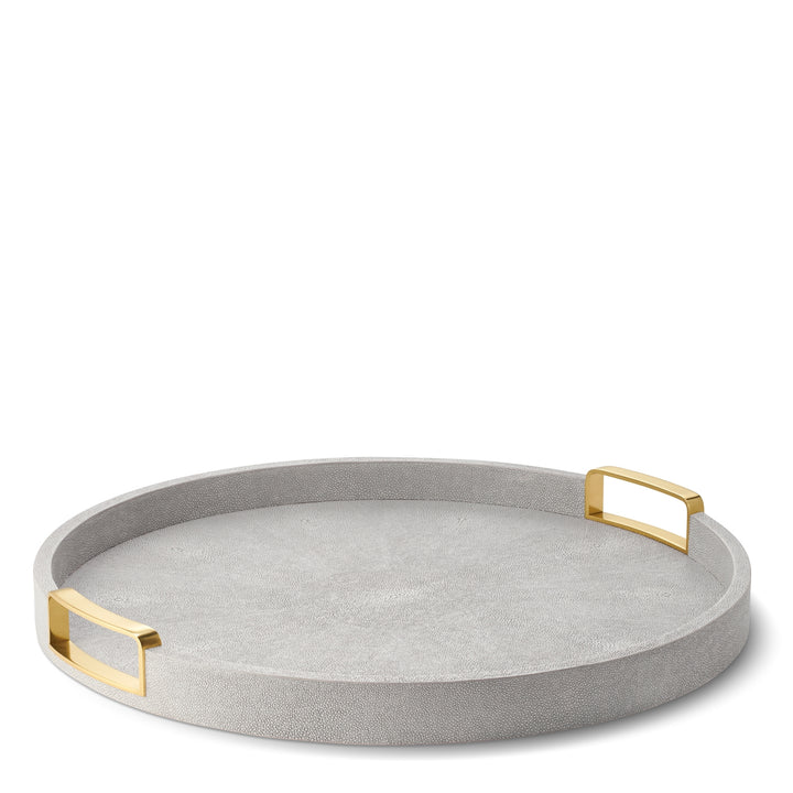 Carina Shagreen Small Round Tray - image 6