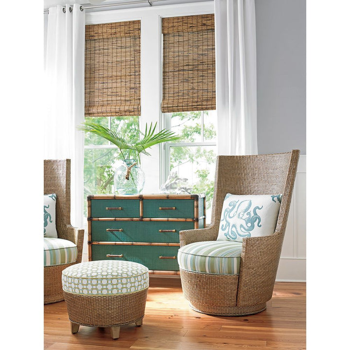 Pacific Teal Chest - Pacific Teal