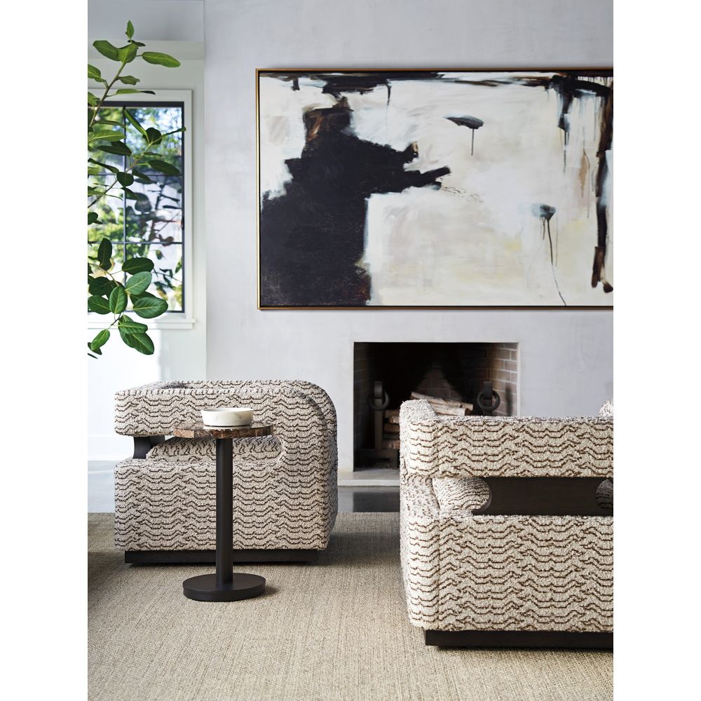 Side Tables Kampala Round Accent Table - Senegal