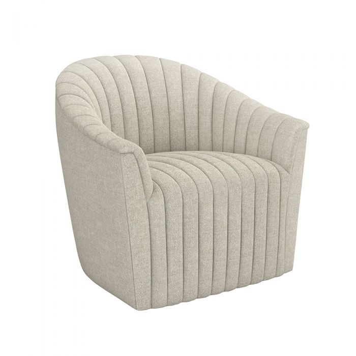 Channel Swivel Chair-Interlude-INTER-198003-18-Lounge ChairsWheat-18-France and Son