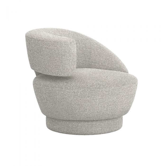 Arabella Swivel Chair-Interlude-INTER-198015-16-Lounge ChairsRock-Left-35-France and Son