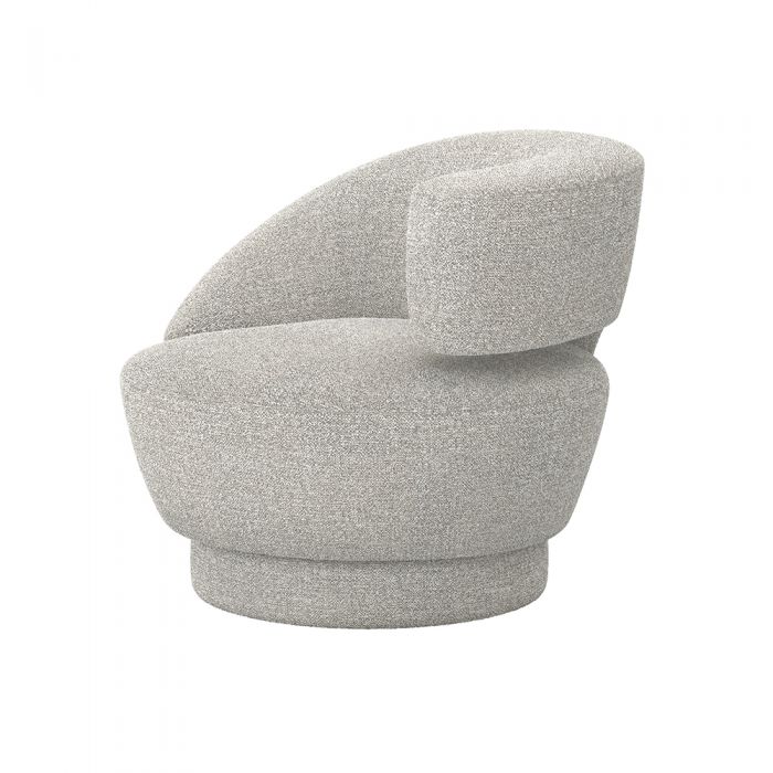 Arabella Swivel Chair-Interlude-INTER-198018-16-Lounge ChairsRock-Right-38-France and Son