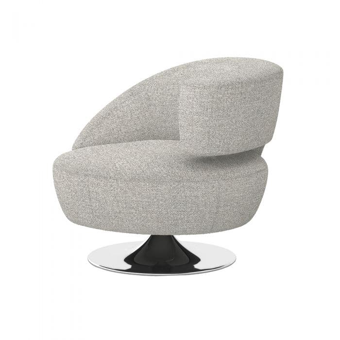 Isabella Swivel Chair-Interlude-INTER-198022-16-Lounge ChairsRock-Right-20-France and Son