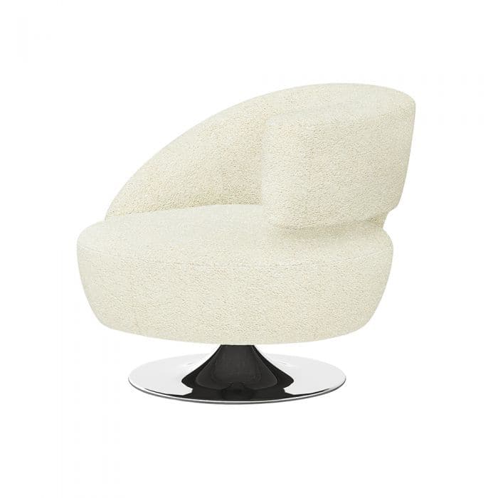 Isabella Swivel Chair-Interlude-INTER-198022-19-Lounge ChairsDown-Right-24-France and Son