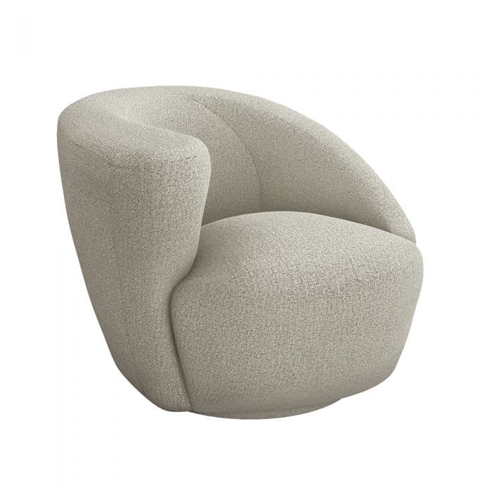 Carlisle Swivel Chair-Interlude-INTER-198058-14-Lounge ChairsStorm-Left-33-France and Son