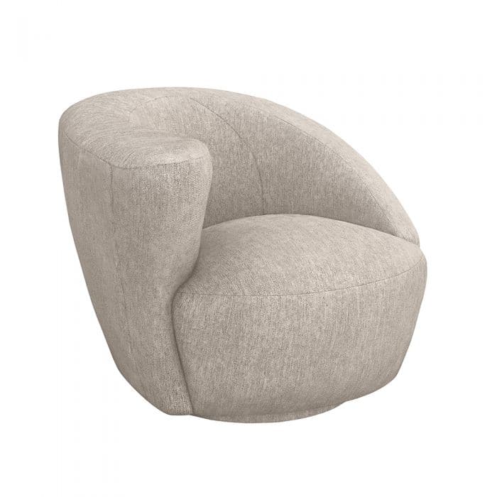 Carlisle Swivel Chair-Interlude-INTER-198058-2-Lounge ChairsBungalow-Left-23-France and Son