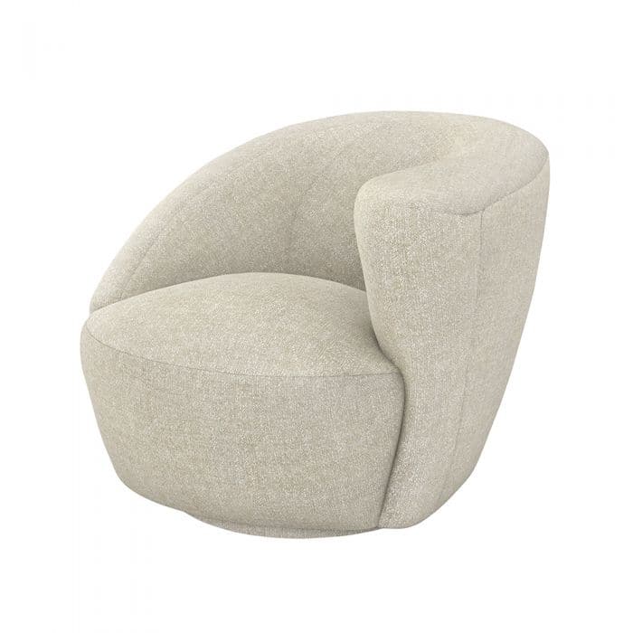 Carlisle Swivel Chair-Interlude-INTER-198059-18-Lounge ChairsWheat-Right-27-France and Son