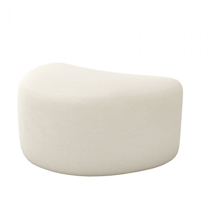 Carlisle Ottoman-Interlude-INTER-198515-1-Stools & OttomansRight-Pearl-19-France and Son