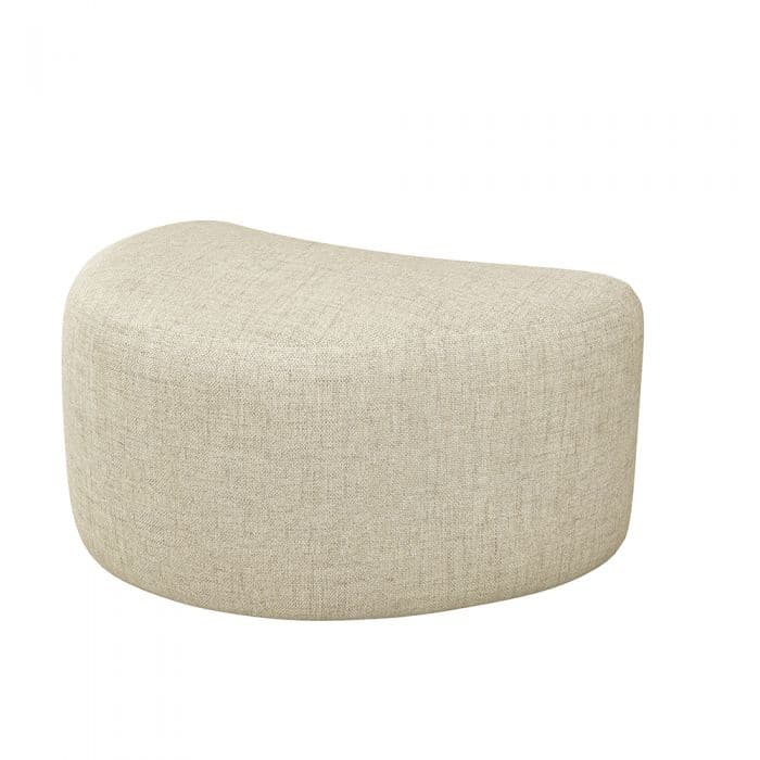 Carlisle Ottoman-Interlude-INTER-198515-17-Stools & OttomansRight-Bluff-35-France and Son