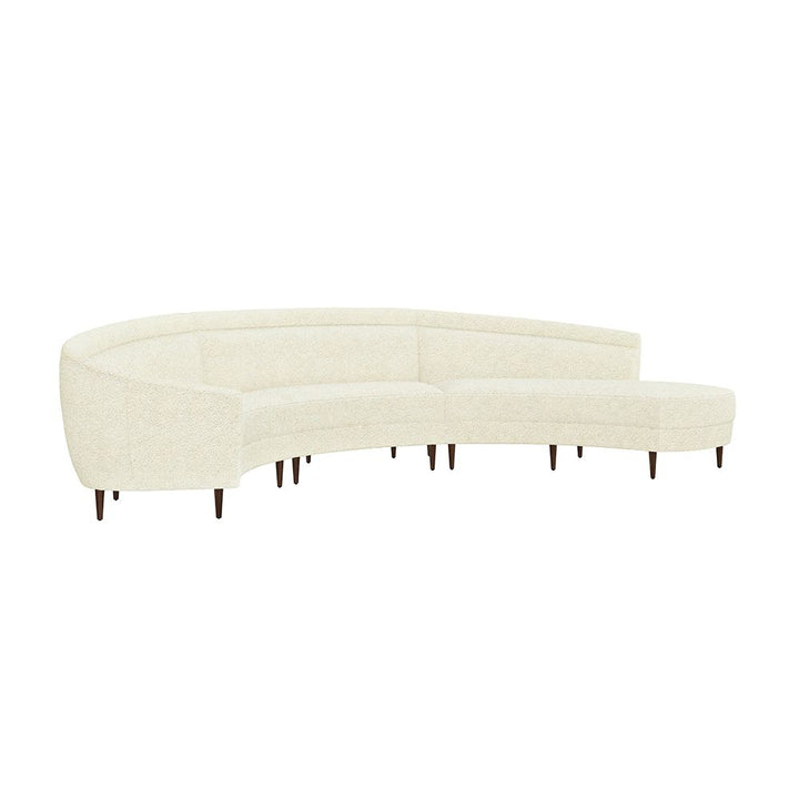 Capri Chaise 3 Piece Sectional-Interlude-INTER-199012-19-SectionalsRight-Down-40-France and Son