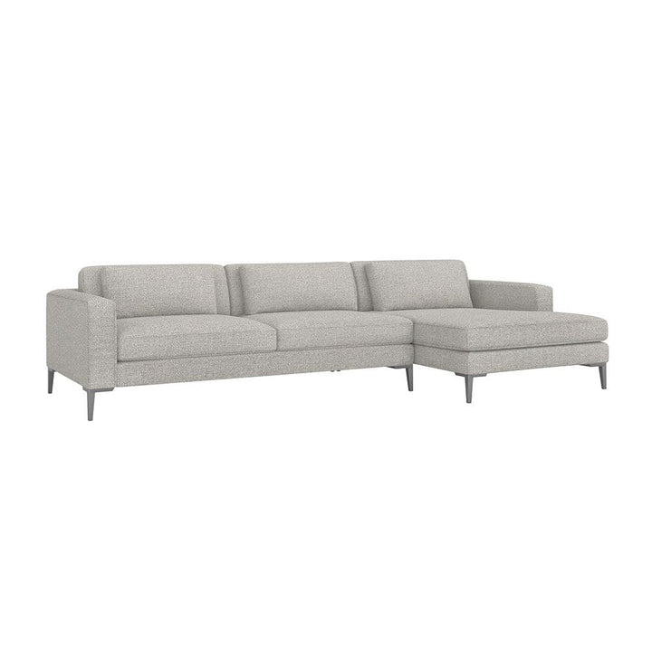 Izzy Chaise 2 Piece Sectional-Interlude-INTER-199014-16-SectionalsRight-Rock-17-France and Son