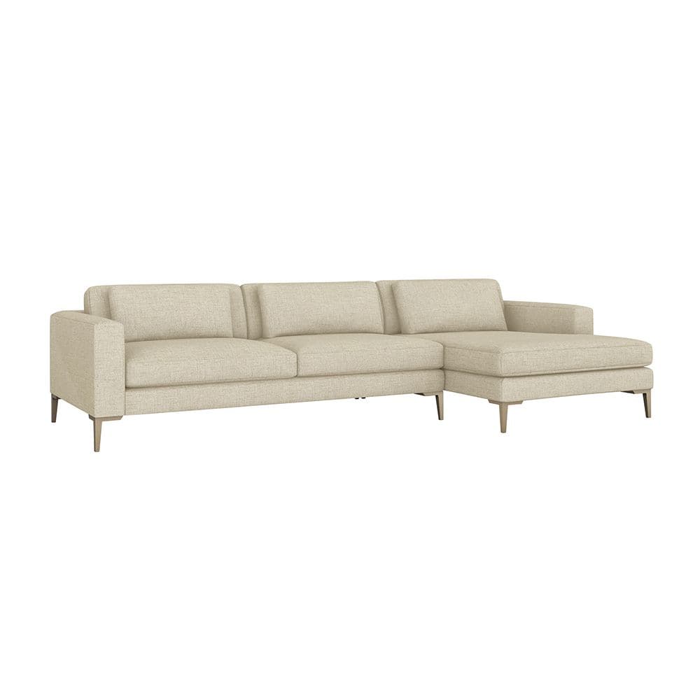 Izzy Chaise 2 Piece Sectional-Interlude-INTER-199014-17-SectionalsRight-Bluff-18-France and Son