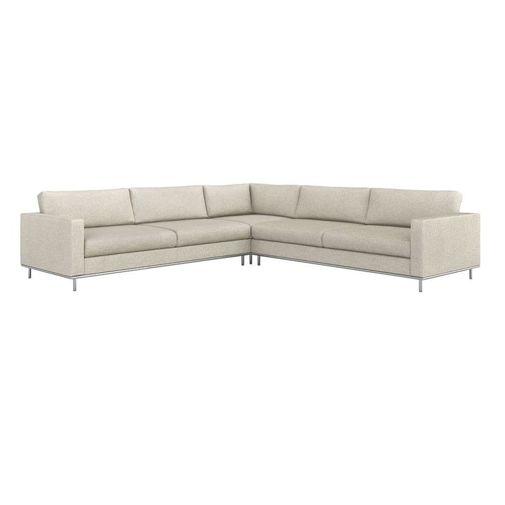 Valencia 3 Piece Sectional-Interlude-INTER-199016-18-SectionalsWheat-3-France and Son