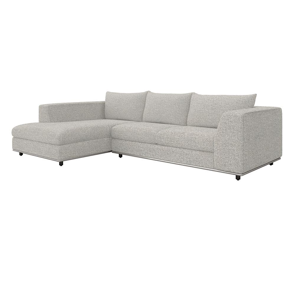 Comodo Chaise 2 Piece Sectional-Interlude-INTER-199018-16-SectionalsRock-Left-33-France and Son