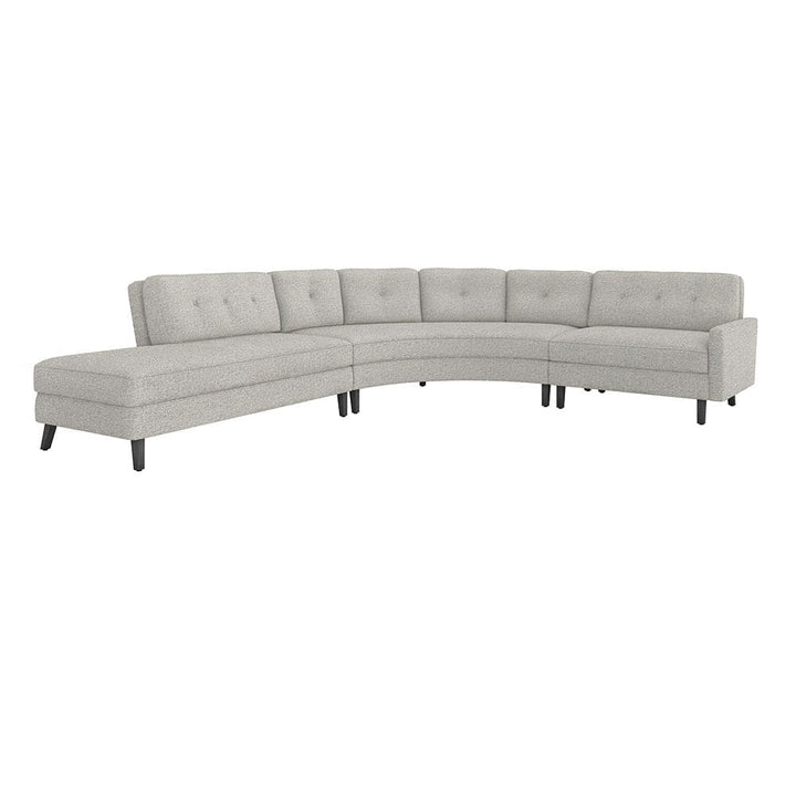 Aventura Chaise Sectional-Interlude-INTER-199020-16-SectionalsLeft-Rock-17-France and Son
