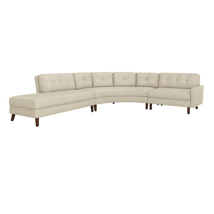 Aventura Chaise Sectional-Interlude-INTER-199020-17-SectionalsLeft-Bluff-18-France and Son