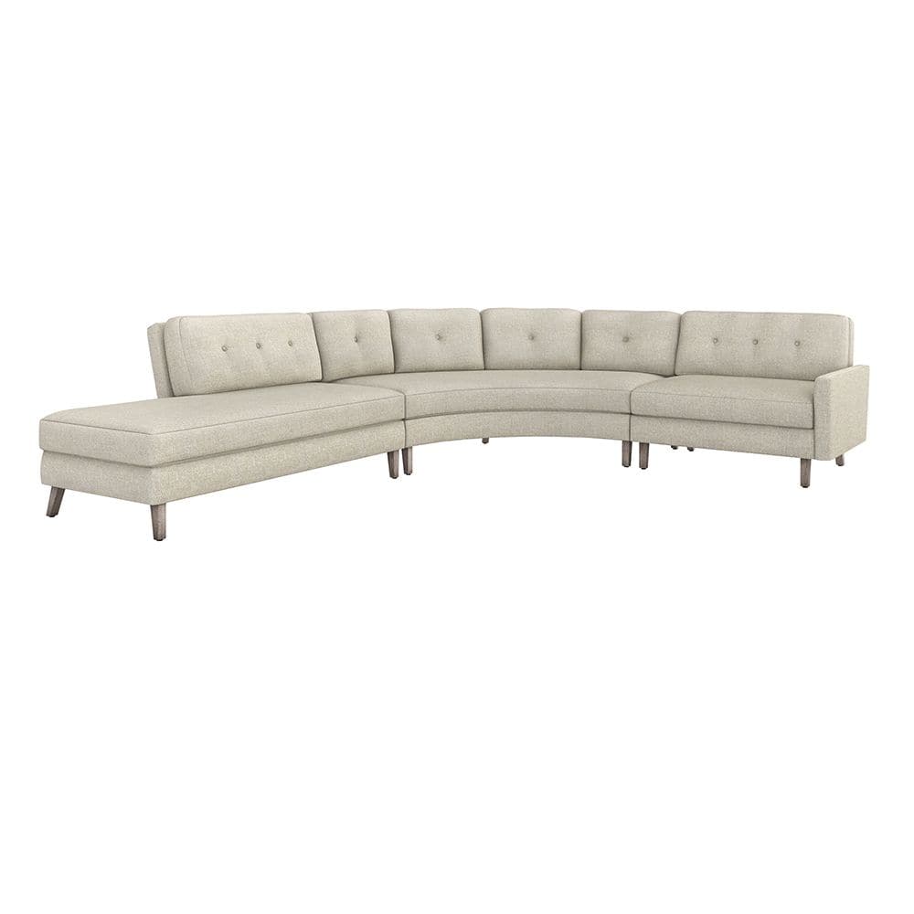 Aventura Chaise Sectional-Interlude-INTER-199020-18-SectionalsLeft-Wheat-19-France and Son