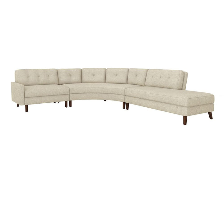 Aventura Chaise Sectional-Interlude-INTER-199021-17-SectionalsRight-Bluff-21-France and Son