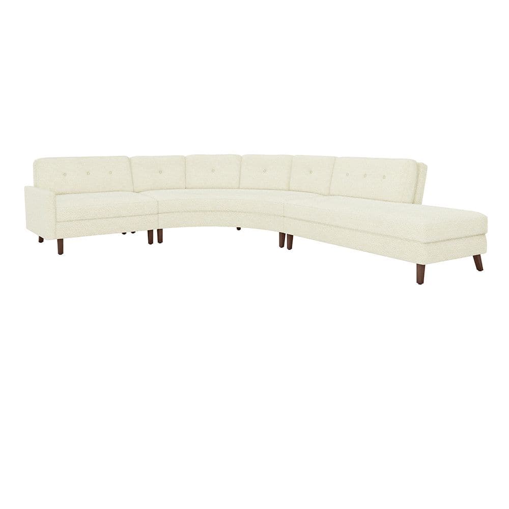 Aventura Chaise Sectional-Interlude-INTER-199021-19-SectionalsRight-Down-24-France and Son