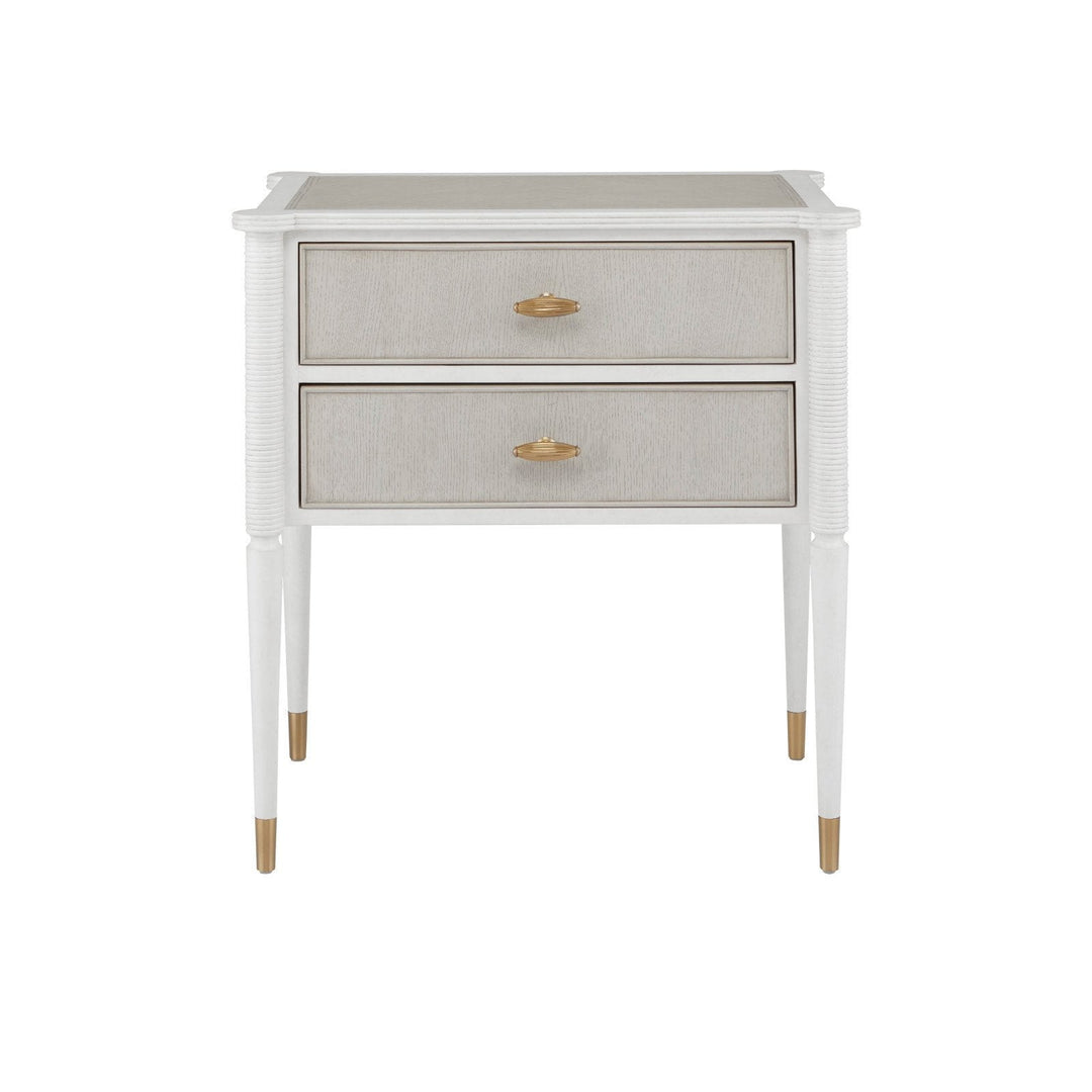 Aster White Nightstand