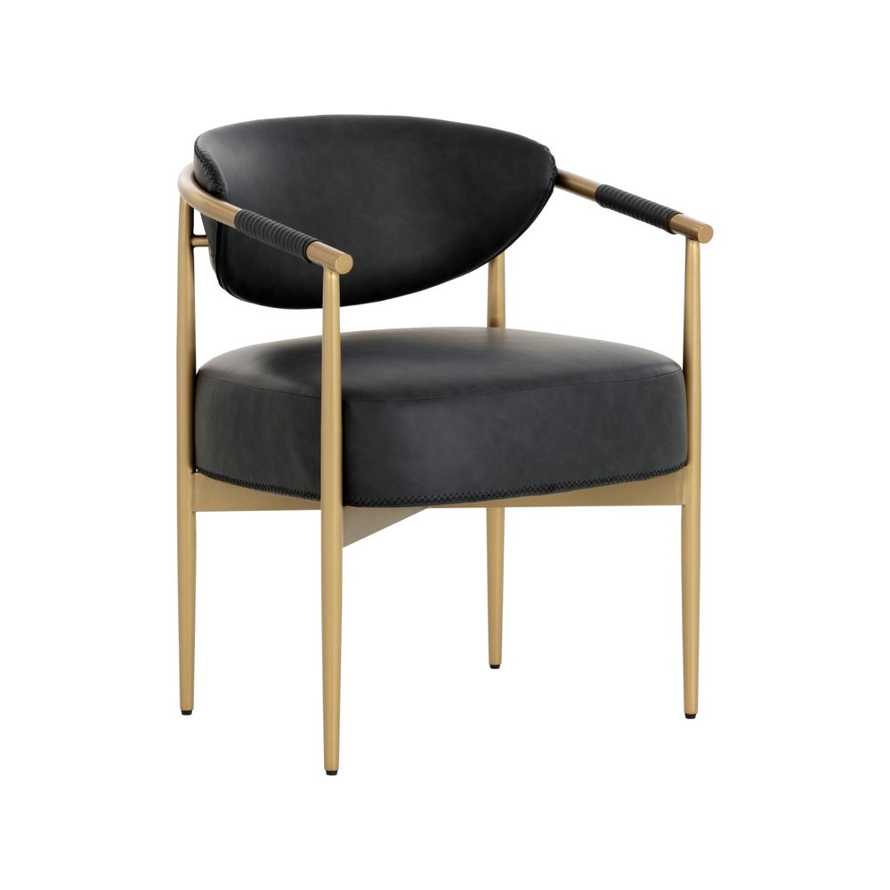 Dining Chairs Heloise Dining Armchair - Bravo Black