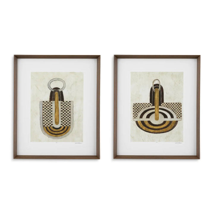 Print Objet D'Art By Vanna Lam Set Of 2 - image 1