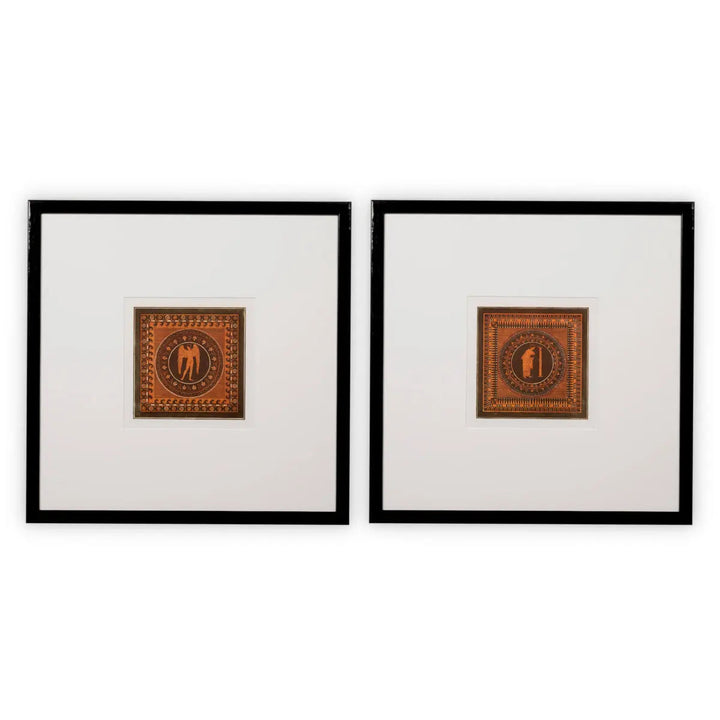 Print Antique Vases By Sir William Hamilton Set Of 2 - image 1