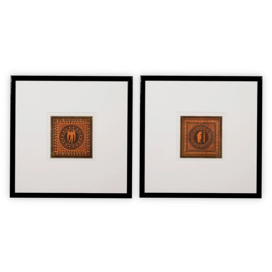 Print Antique Vases By Sir William Hamilton Set Of 2 - image 1