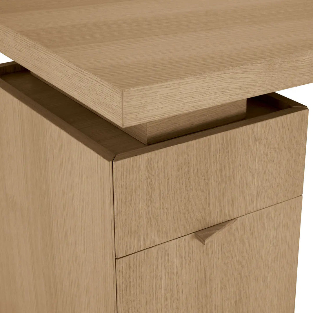 Desk Sarah Natural Oak Veneer - image 6