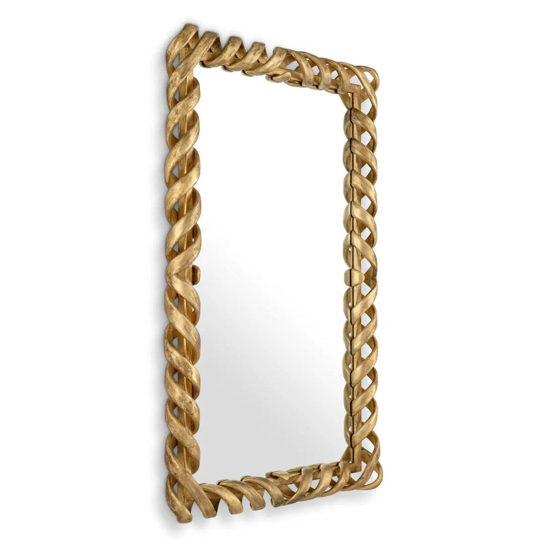 Mirror Casone Antique Gold Finish - image 1