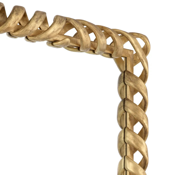 Mirror Casone Antique Gold Finish - image 5