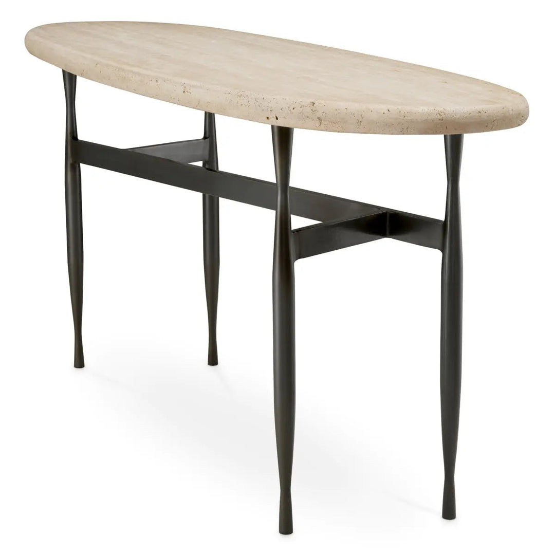 Console Table Palermo Travertine - image 5