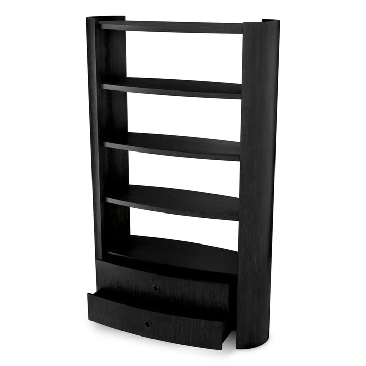 Cabinet Splendora Charcoal Grey Oak Veneer Bronze Finish - image 3