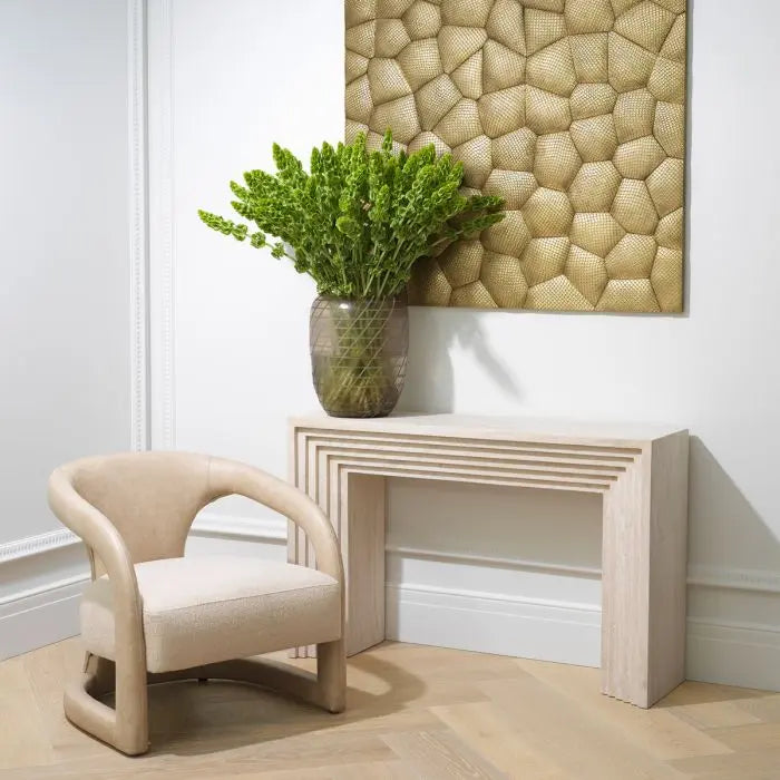 Console Table Tarrington Travertine - image 2
