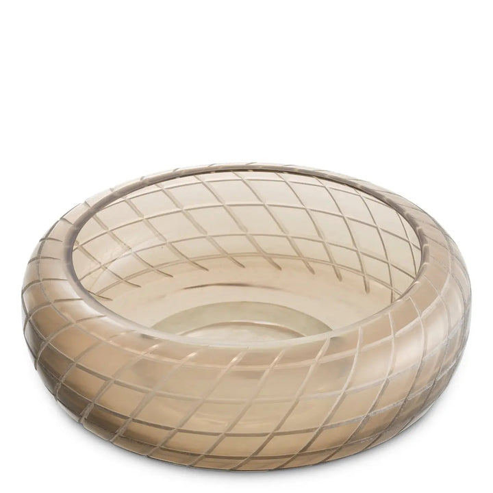Bowl Tarano Matte Sand Color Glass - image 3