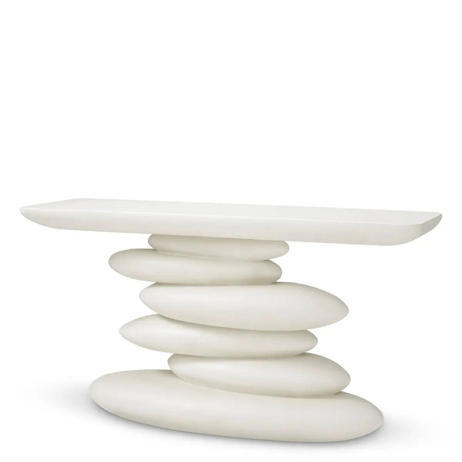Console Table Azura White Finish - image 1