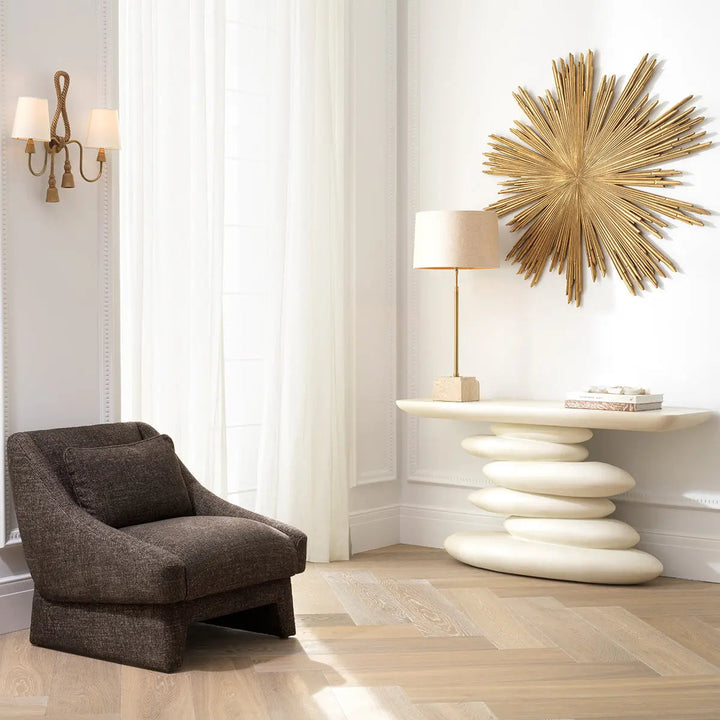 Console Table Azura White Finish - image 2
