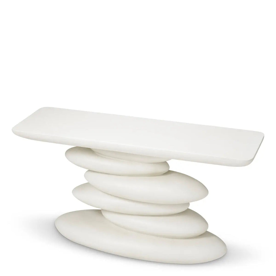 Console Table Azura White Finish - image 3