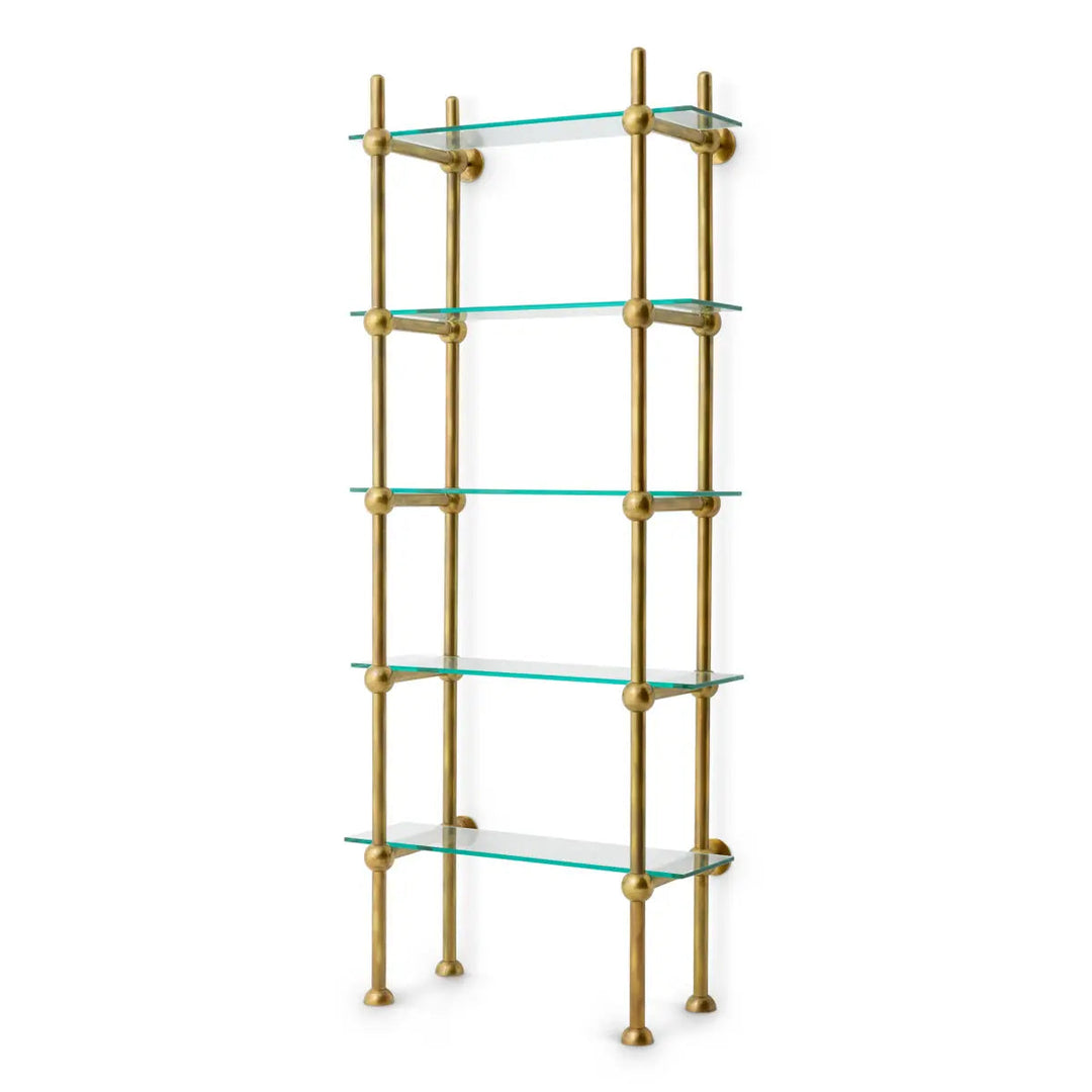 Wall Cabinet Monforte Vintage Brass Finish - image 1