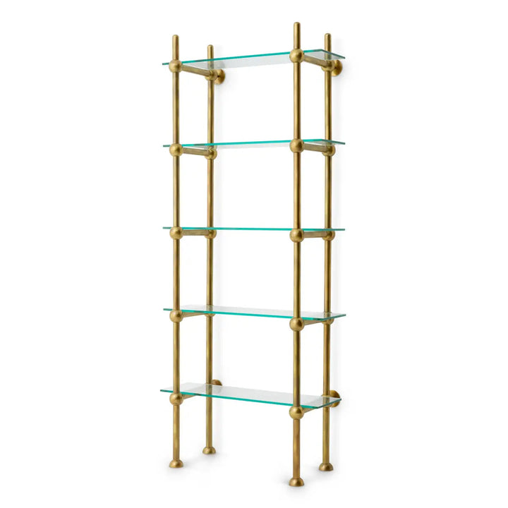 Wall Cabinet Monforte Vintage Brass Finish - image 1