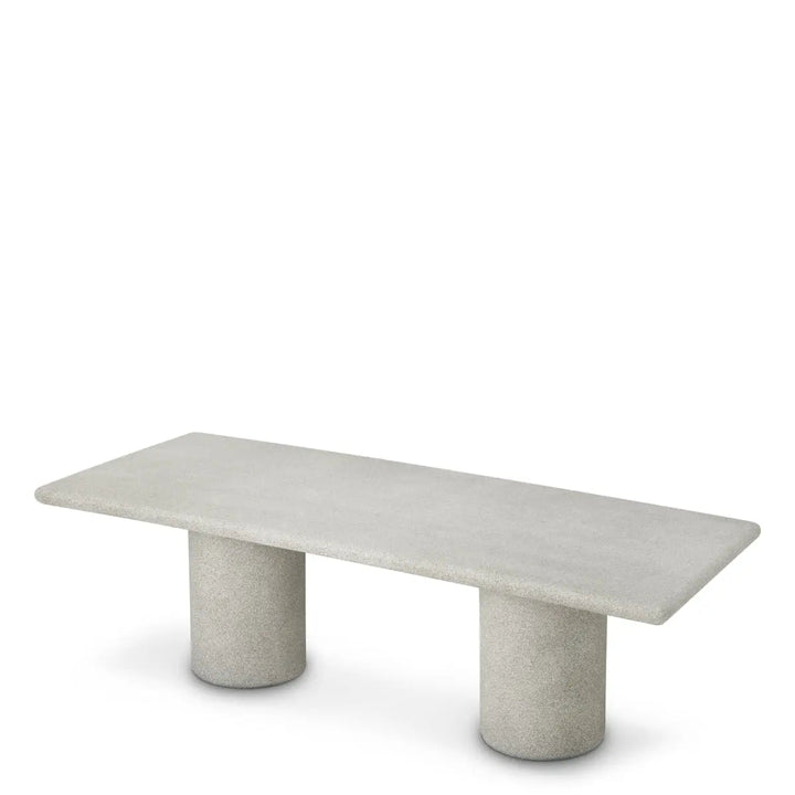 Outdoor Dining Table Cloverdale Grey Stone Texture - image 3