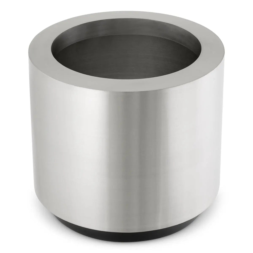 Planter Jasper Round S Brushed Steel - image 2