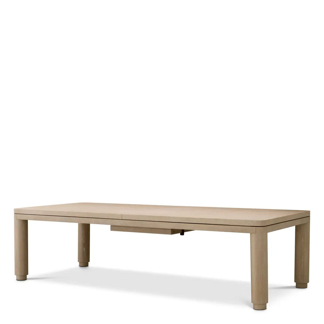Extendable Dining Table Atelier L Washed Oak Veneer - image 3