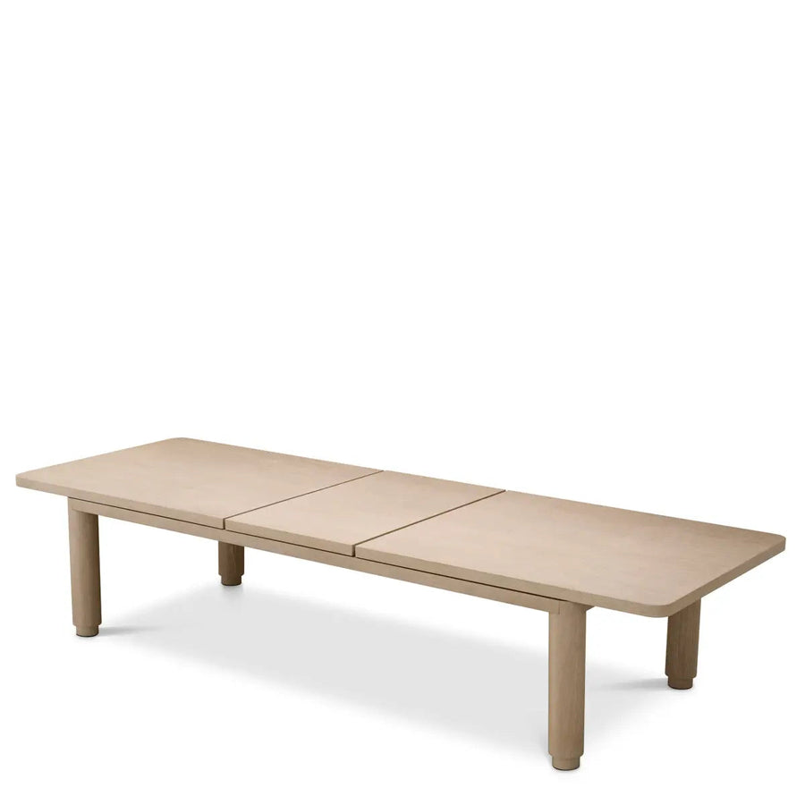Extendable Dining Table Atelier L Washed Oak Veneer - image 1