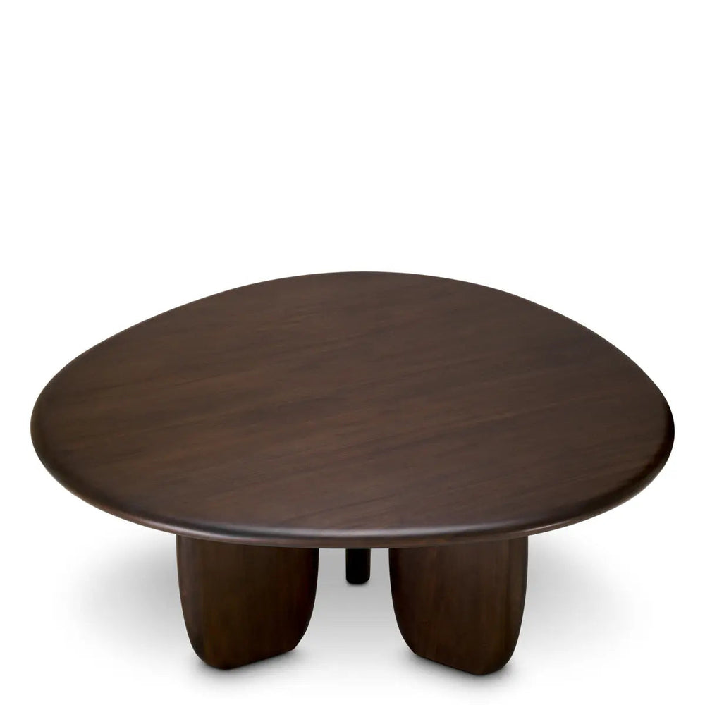 Dining Table Windsor Mahogany Wood Coffee Finish - image 2