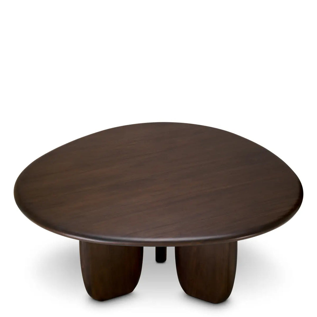 Dining Table Windsor Mahogany Wood Coffee Finish - image 2