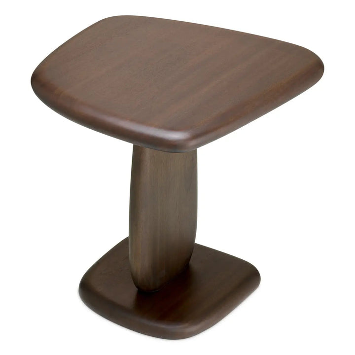 Side Table Windsor Mahogany Wood Coffee Finish - image 3