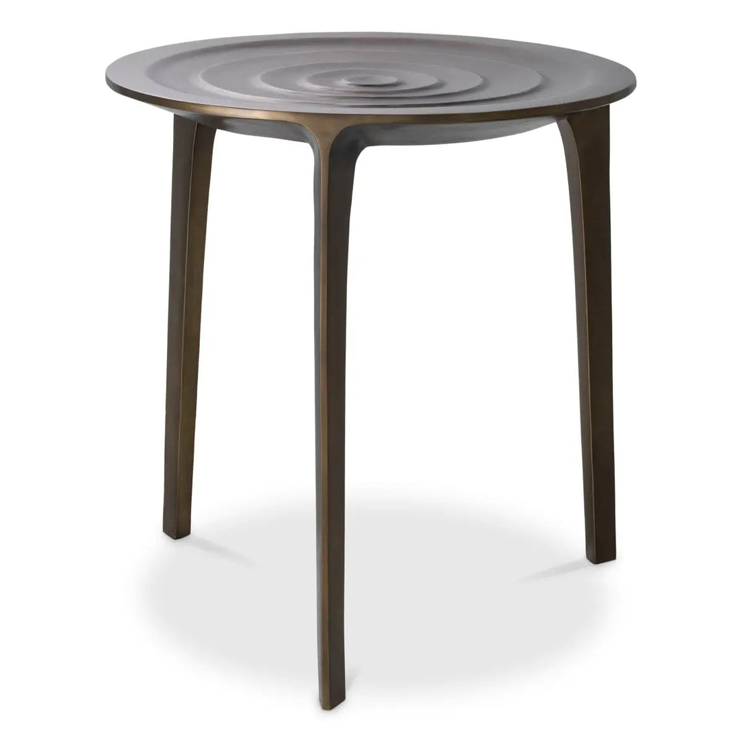 Side Table Granito Bronze Finish - image 1